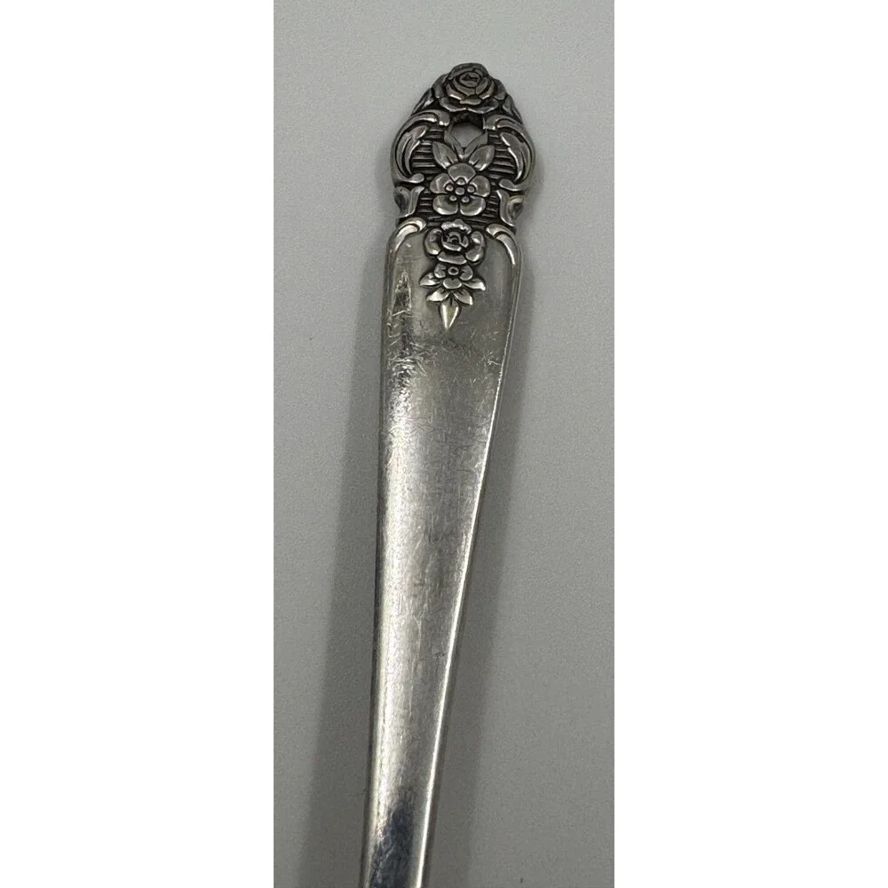 Set of 3 Vintage 1951-1961 Oneida Prestige Silver Plate Distinction Salad Forks